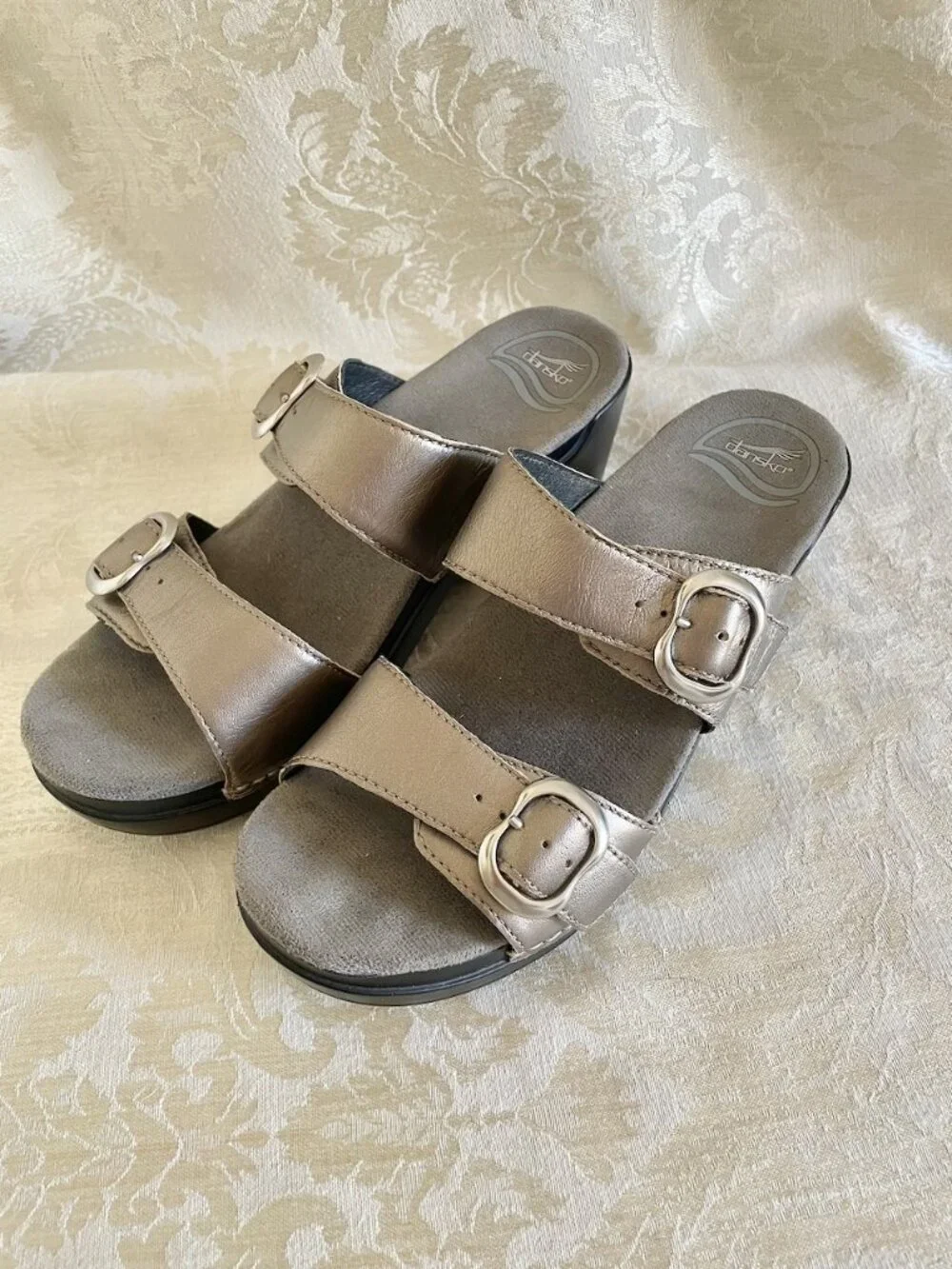 Dansko Sophie Peuter Slip-On Clog Sandal 38 US 7.5-8